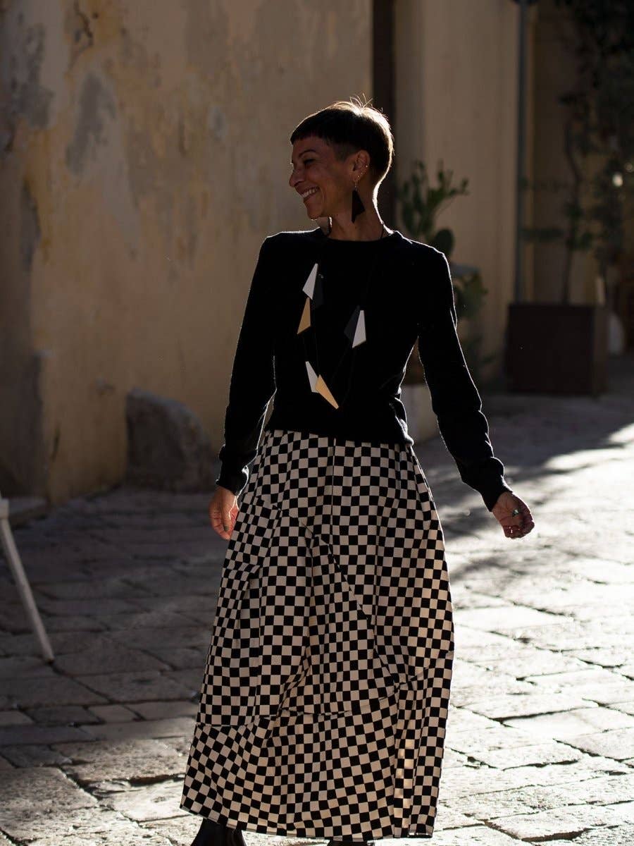 Bijondo - Vendita all'ingrosso Collane a bavaglio - Collana Togo metallic2