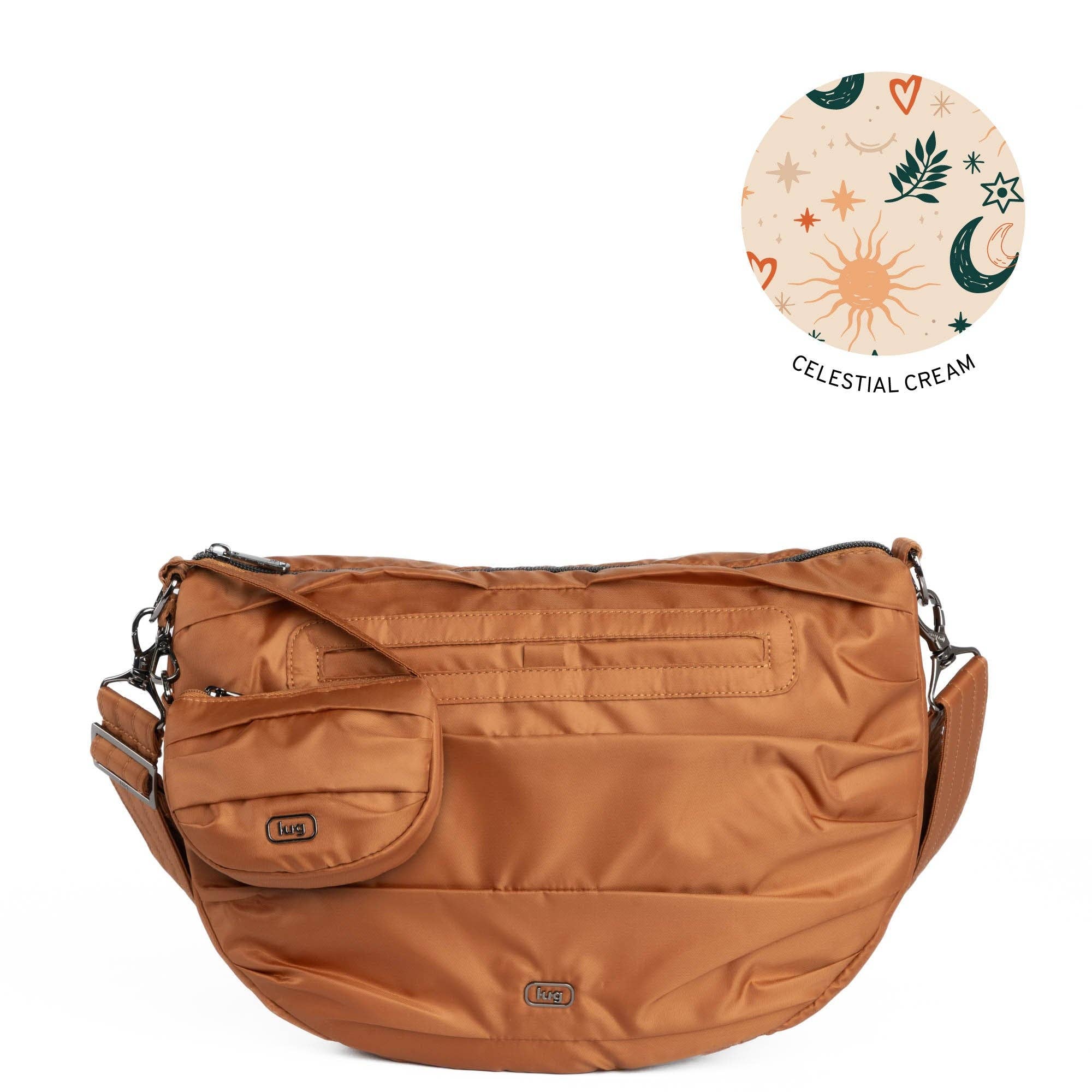 Lug - Wholesale Crossbody Bag - Women's - Scuffle Pleated Crossbody Bag with Disco Pouch41