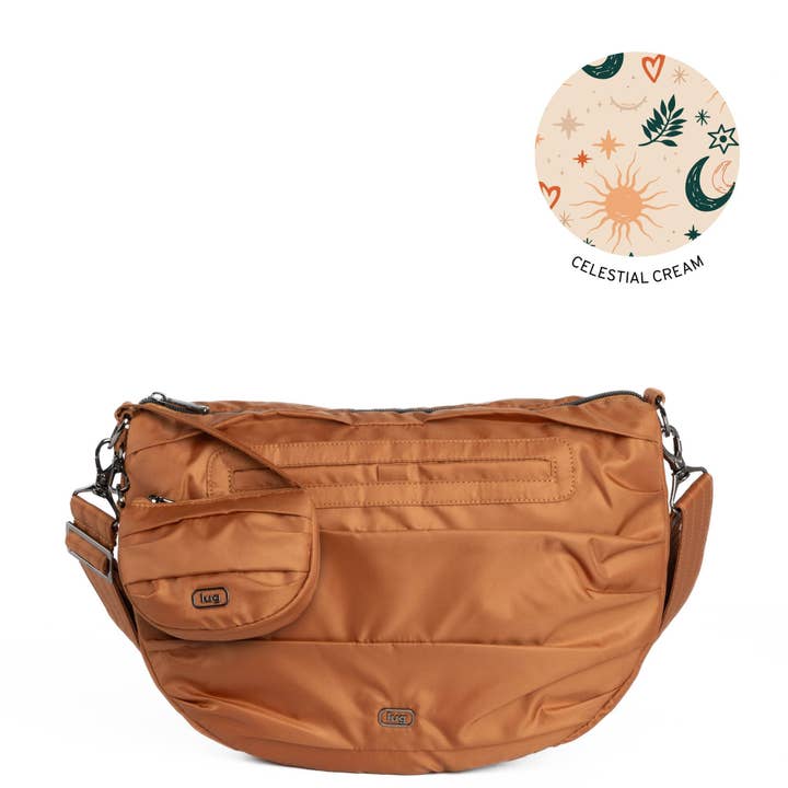 Lug - Wholesale Crossbody Bag - Women's - Scuffle Pleated Crossbody Bag with Disco Pouch41