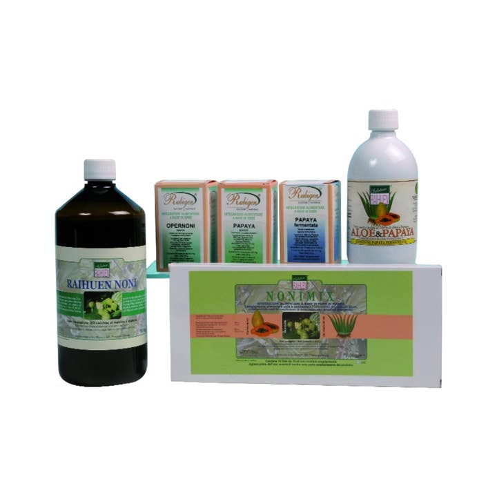 E40 | Pure Noni-sap Bosbessensmaak 1 L. voor wholesale door pirotta srl