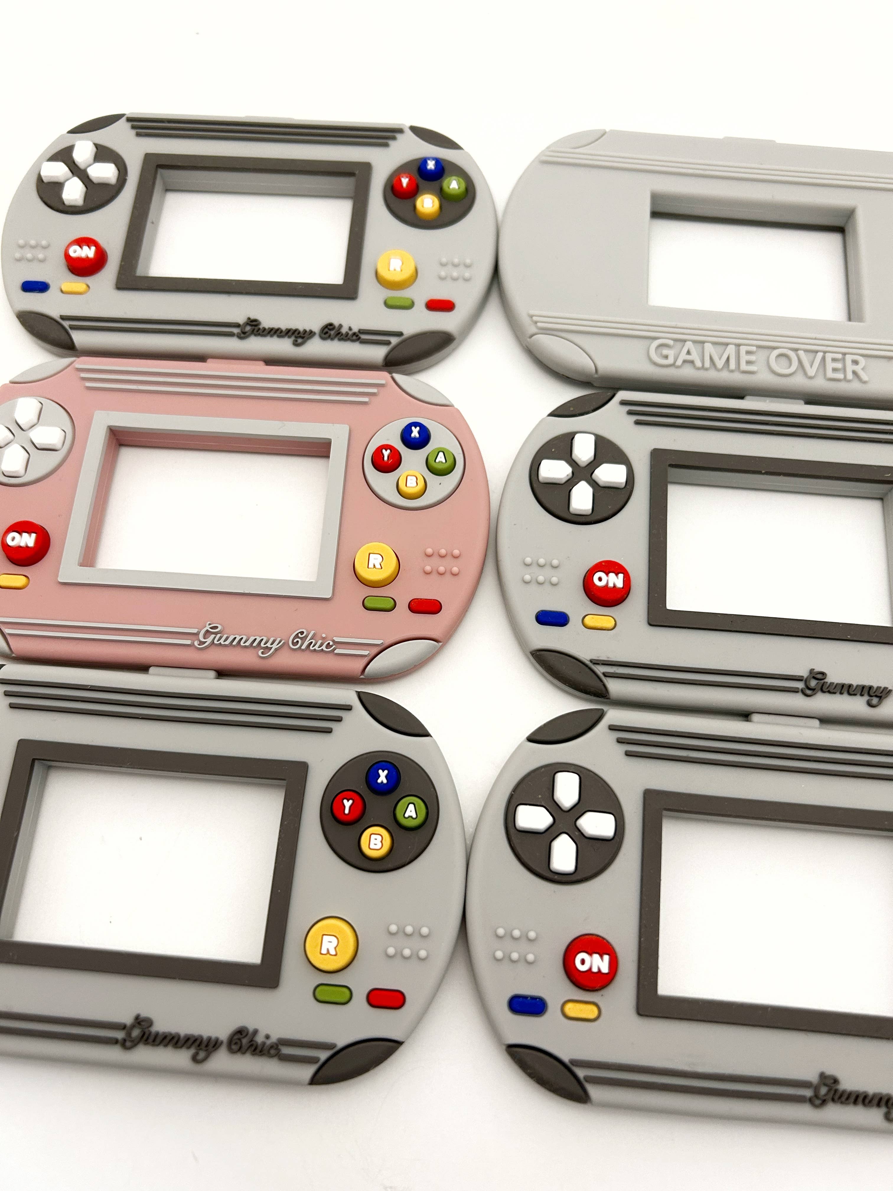 Gummy Chic - Wholesale Teether (Not Clip-On) - Baby - Retro Nostalgia Video Game Silicone Teether Toy -Infant Gift8