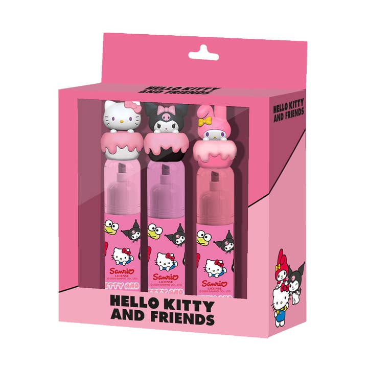 Hello Kitty Mix-Pack of 3 Pink Highlighters for wholesale by KARACTERMANIA