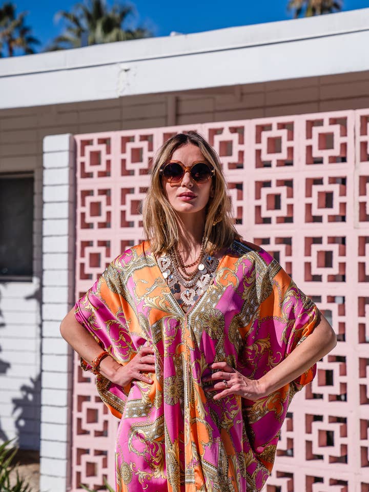 Jennafer Grace - Wholesale Kaftan - Women's - Voglia Rosa Caftan