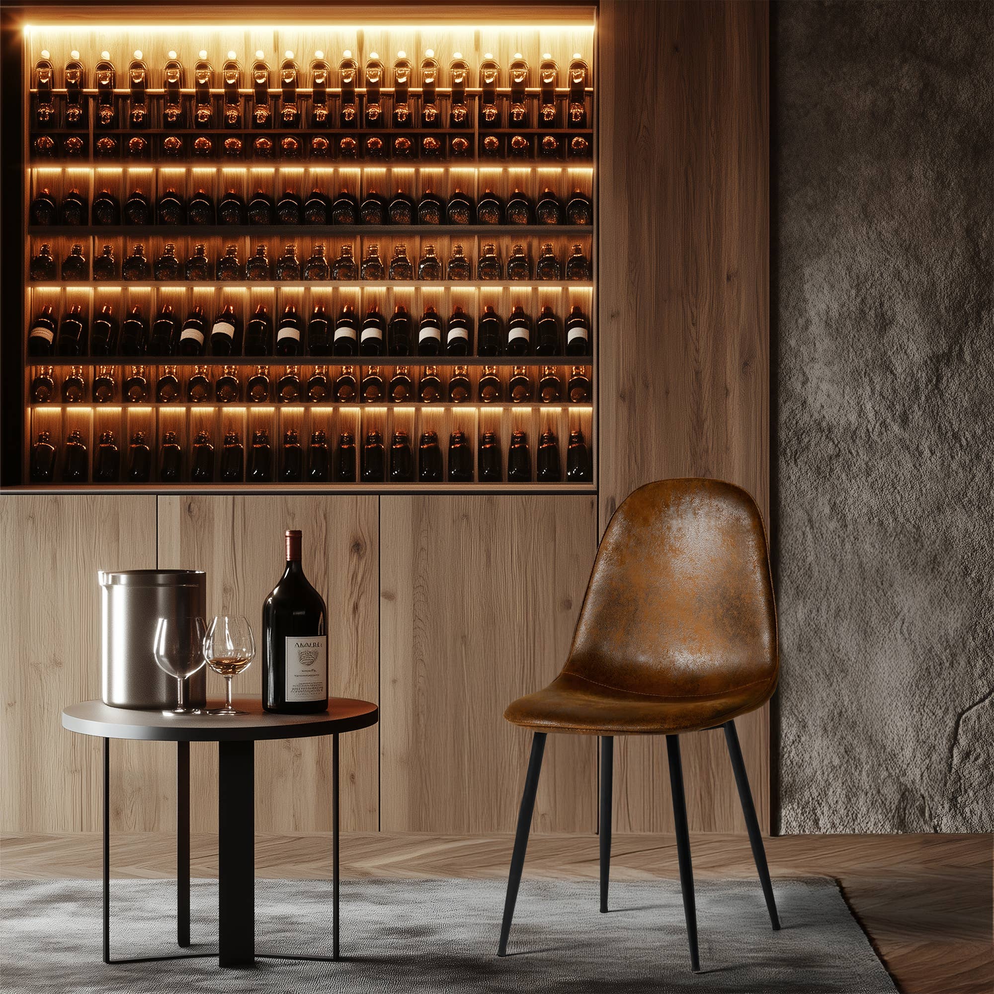 HOMYCASA DESIGN INC - Wholesale Chair - CHARLTON Side Chair-Ideal for Studio Lobby Lounge Conference8