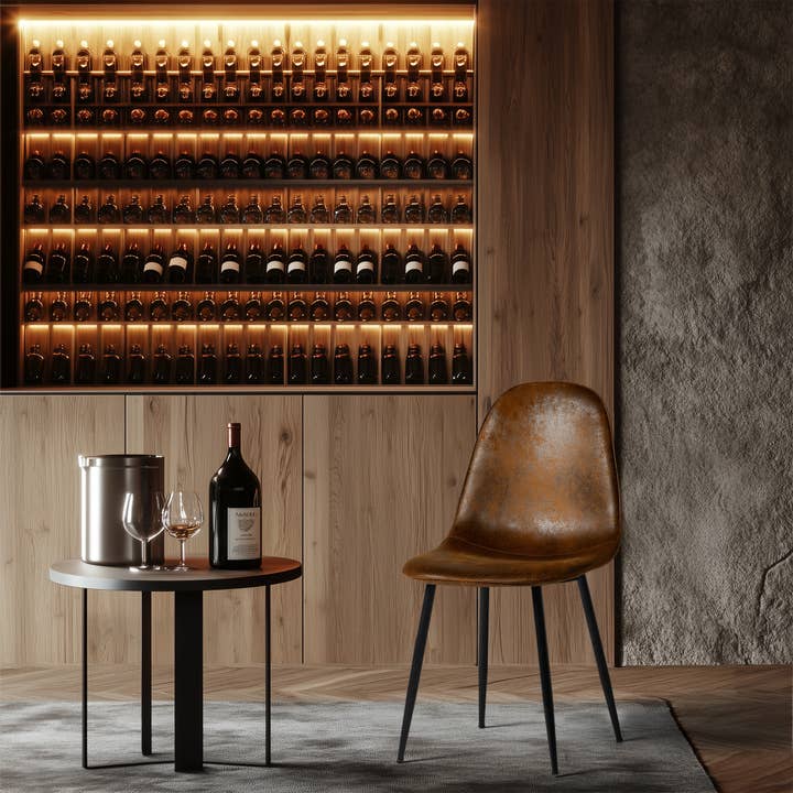 HOMYCASA DESIGN INC - Wholesale Chair - CHARLTON Side Chair-Ideal for Studio Lobby Lounge Conference8