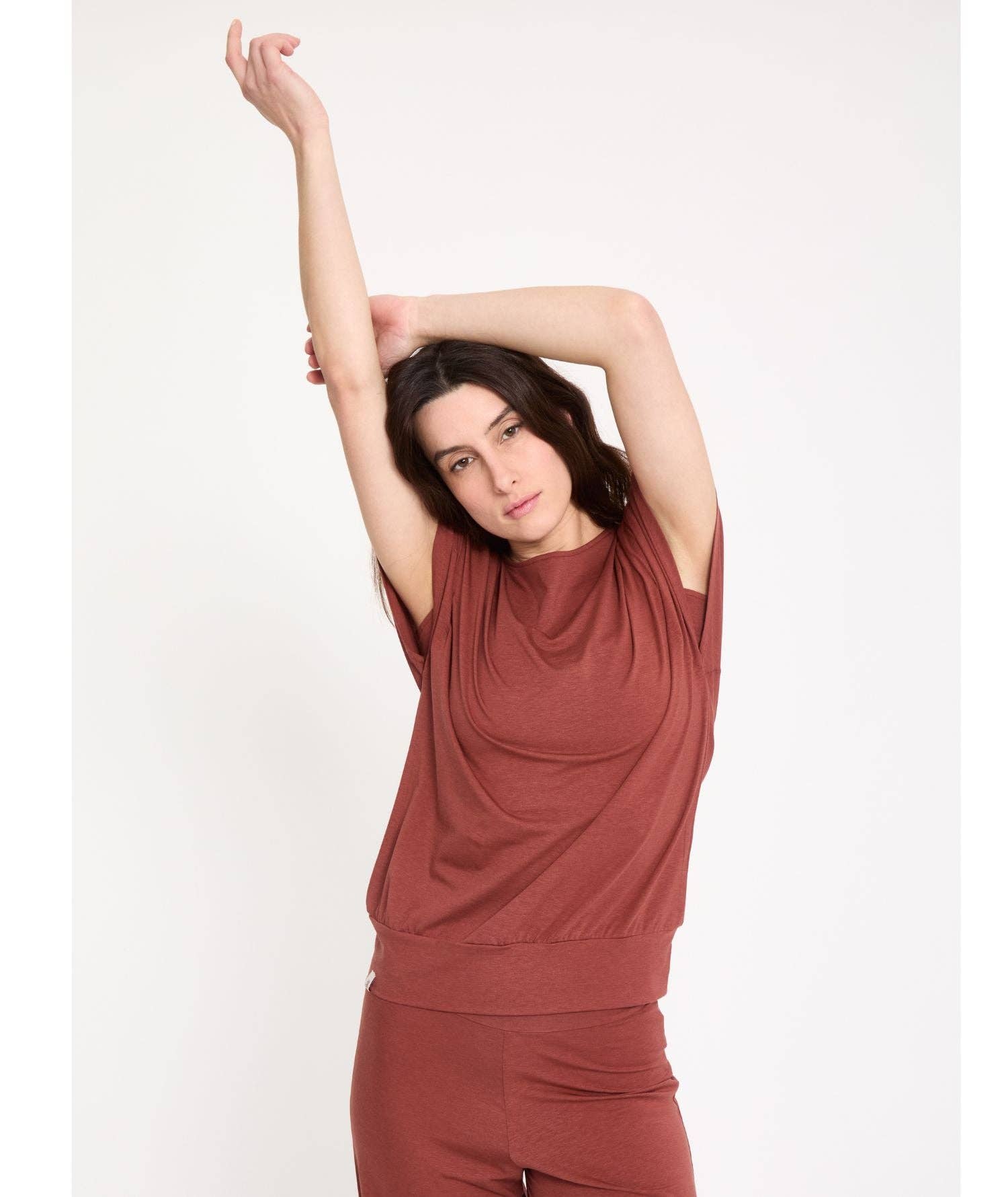 Yoga Searcher - Vendita all'ingrosso Maglietta - Donna - MEDE - T-shirt in lyocell per donna25