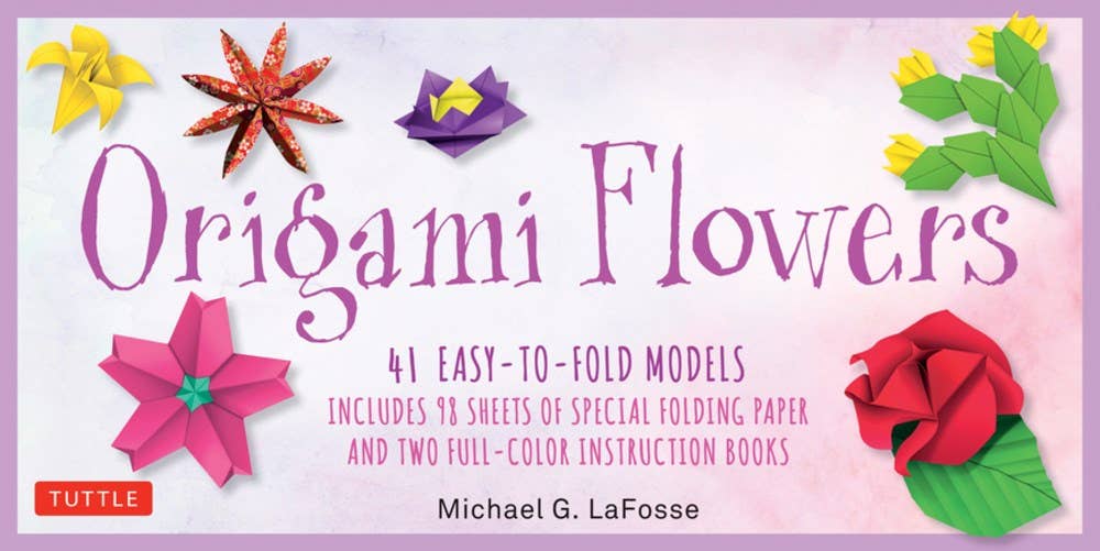Microcosm Publishing & Distribution - Wholesale Crafts, Hobbies & DIY - Origami Flowers Kit: 41 Easy-to-fold Models0