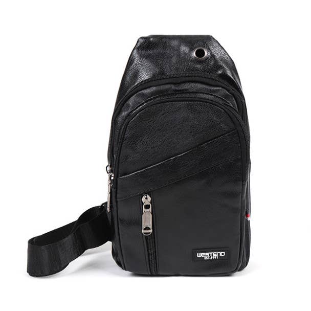 Selini New York - Wholesale Crossbody Bag - Unisex - Synthetic Leather Crossbody Sling Bag2