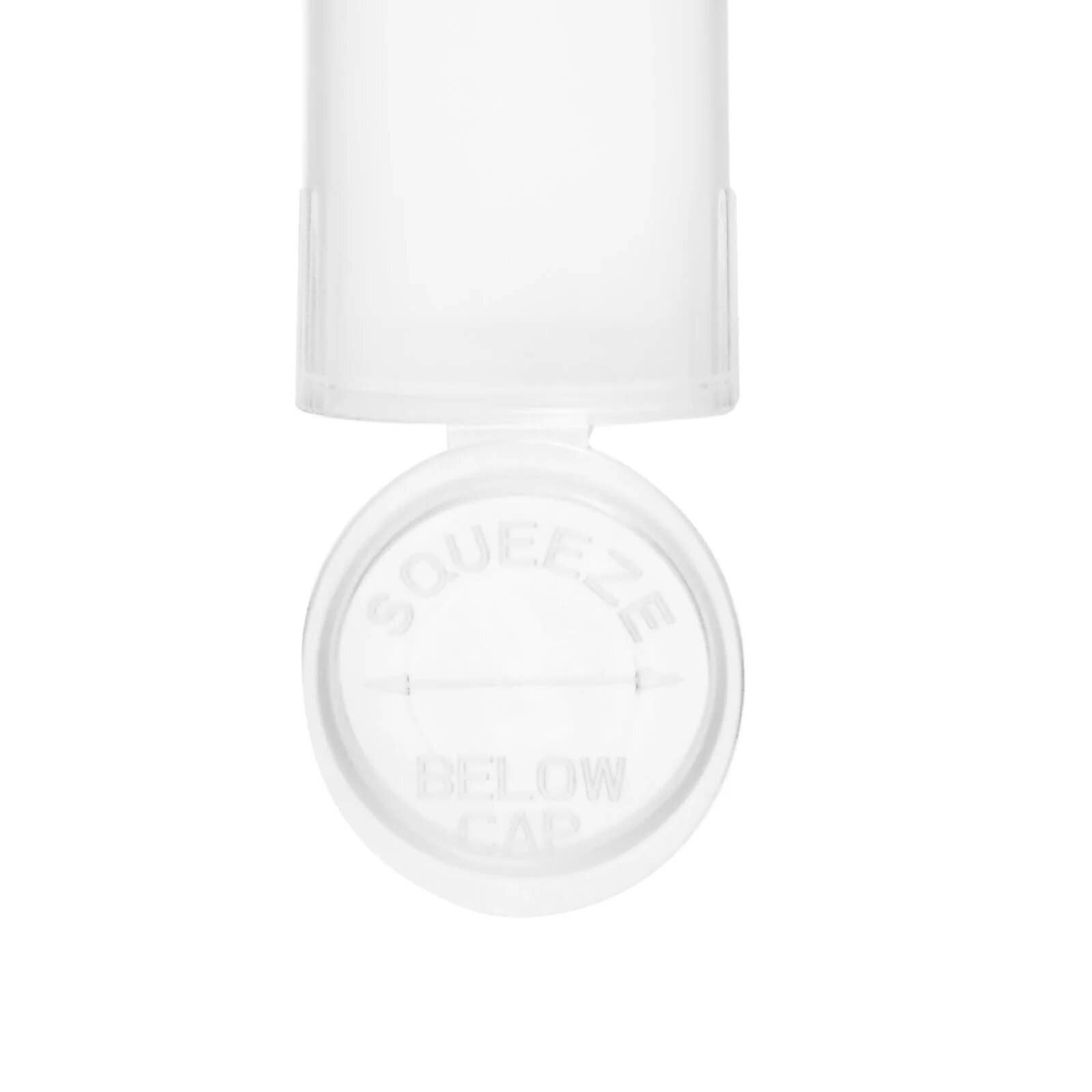 Human Objects® - Wholesale Jar - 120mm Rx Squeeze Tubes Translucent Clear5