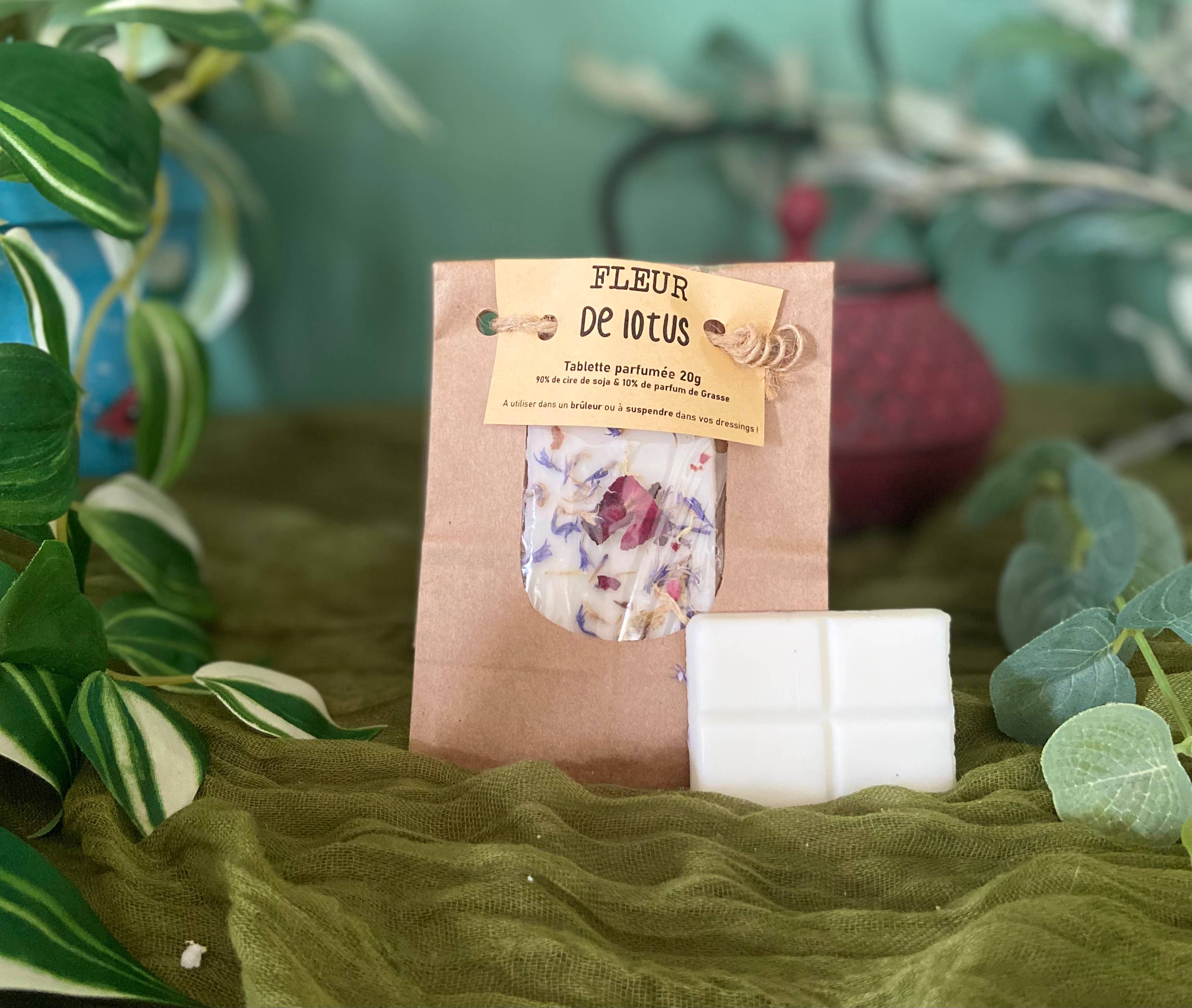 Lilium Blanc – Engroshandel Smeltevoks – Lotus duftsmelt, Sojavoks og kronblade