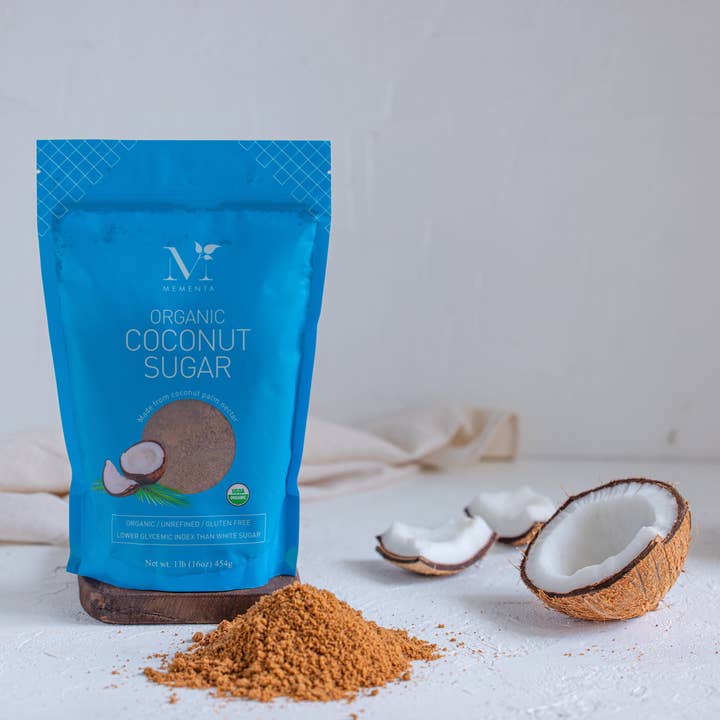Mementa Inc. - Wholesale Sugar/Sweetener - Organic Coconut Sugar - 24 Case Size