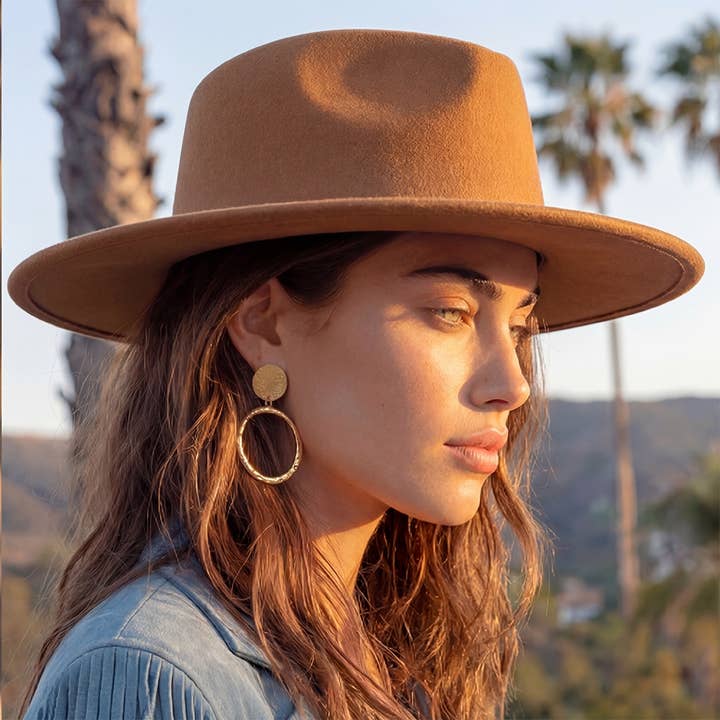 Anarchy Street - Wholesale Fedora - Women's - Flat Brim Fedora Fashion Hat