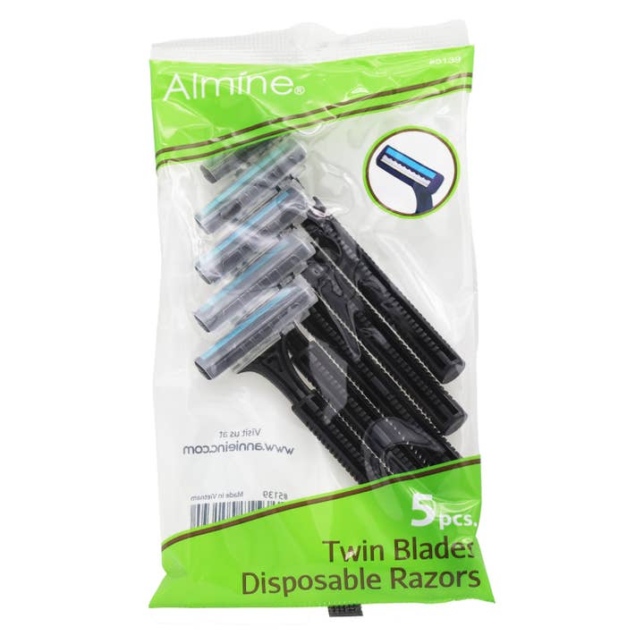 ANNIE Almine Classic Shaver and Double-Edge Blade ANNIE Almine Classic Shaver and Double-Edge Blade