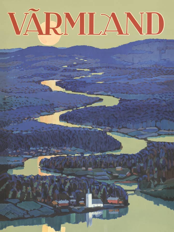 Värmland, Plateau 20 x 27 cm pour la vente par Come to Finland