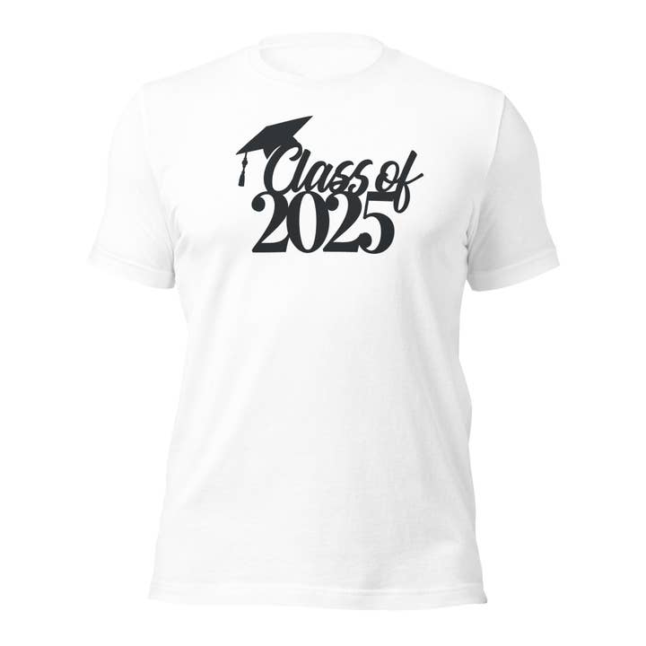 Class of 2025 Grad Tee 7 Unisex t-shirt for wholesale by Black and Gifted LLC