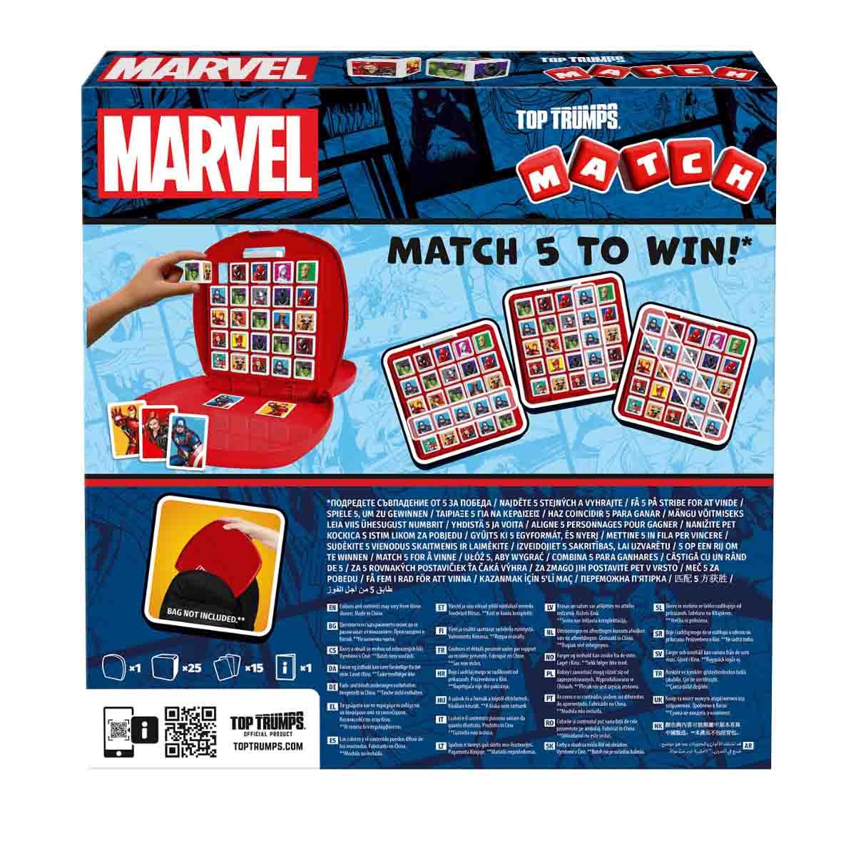 Top Trumps USA, Inc. - Wholesale Board Game - Marvel Universe Top Trumps Match - The Crazy Cube Game5
