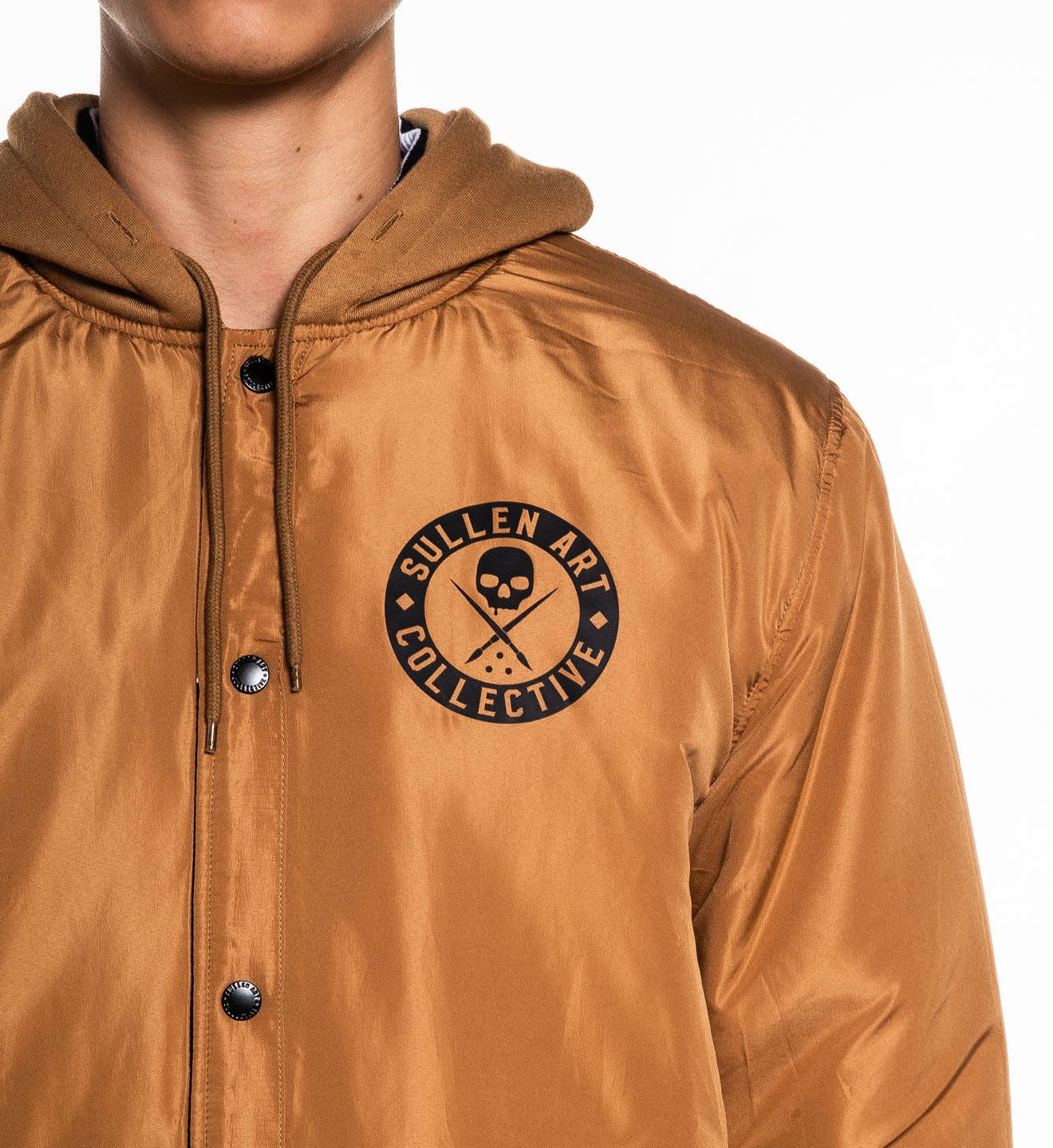 BLACK Strong Arm - Reversible Hooded Jacket for wholesale on Faire4