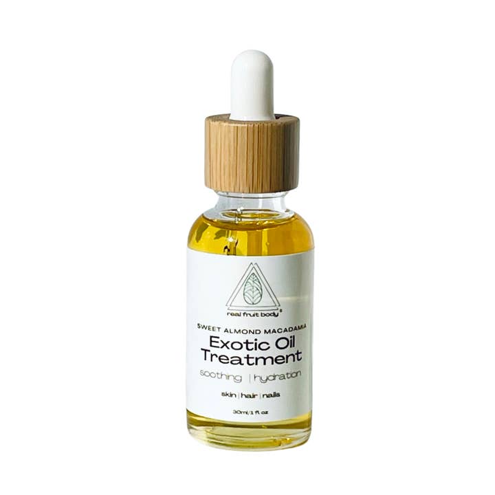 Sweet Almond Macadamia Exotic Oil Treatment for wholesale by Real Fruit Body