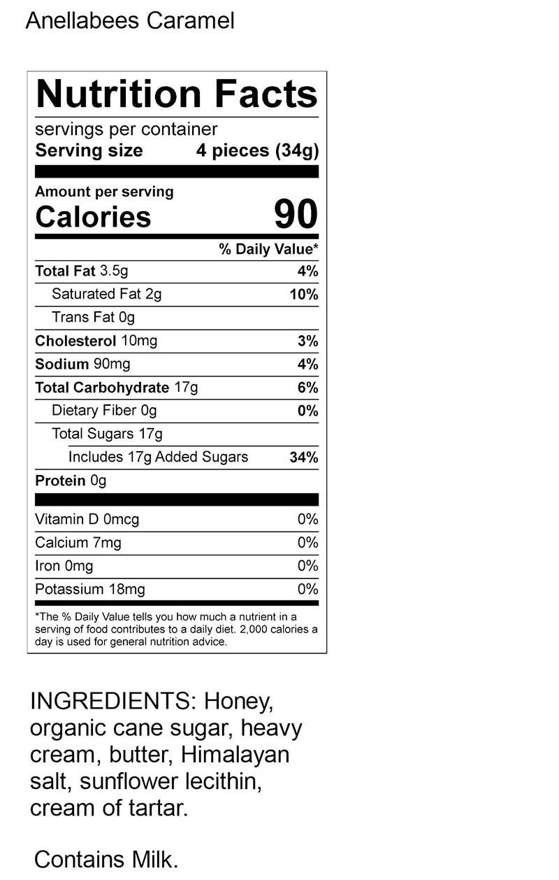 Anellabees - Wholesale Caramel - Honey Candy Caramels for Valentine's Day7