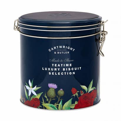 C&B Tea Time Selection Tin for wholesale by Cartwright & Butler