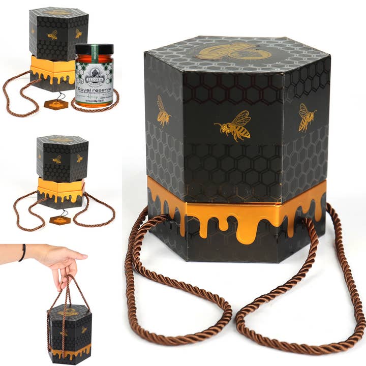 ALETA FARMS - Wholesale Honey - Organic Greek Raw Honey, Royal Reserve, Wild Thyme, 450g2