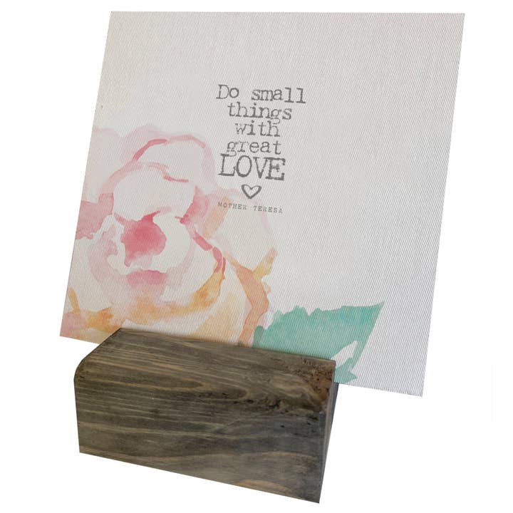 Mini Canvas, Do Small Things with Great Love, Shelf Decor for wholesale by Graphically Speaking Design