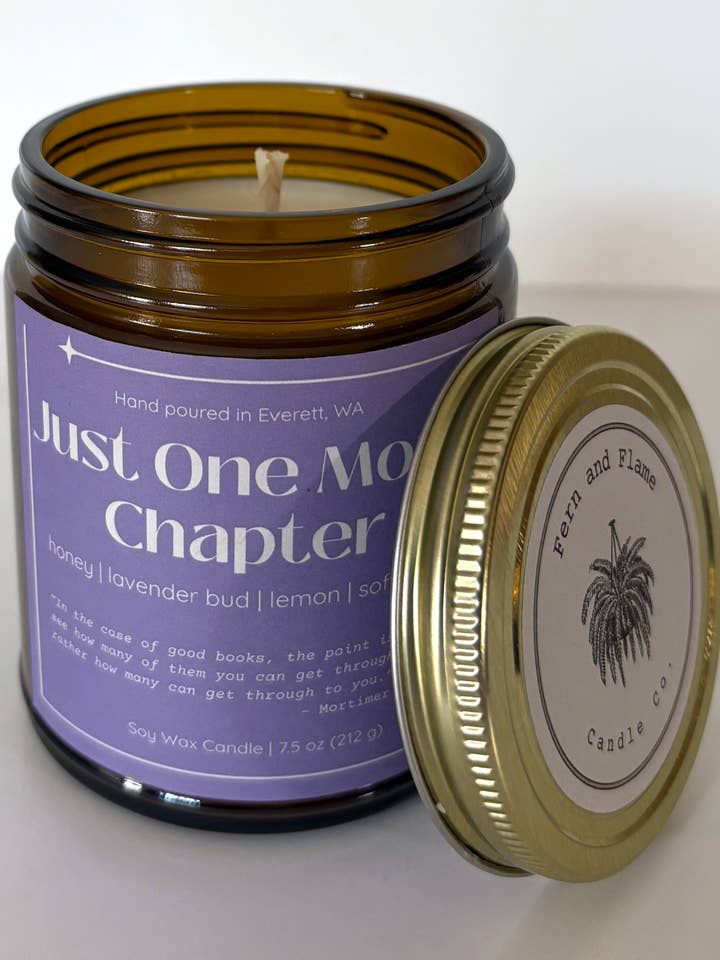 Solo un'altra candela capitolare per la vendita all'ingrosso da parte di Fern and Flame Candle Co.