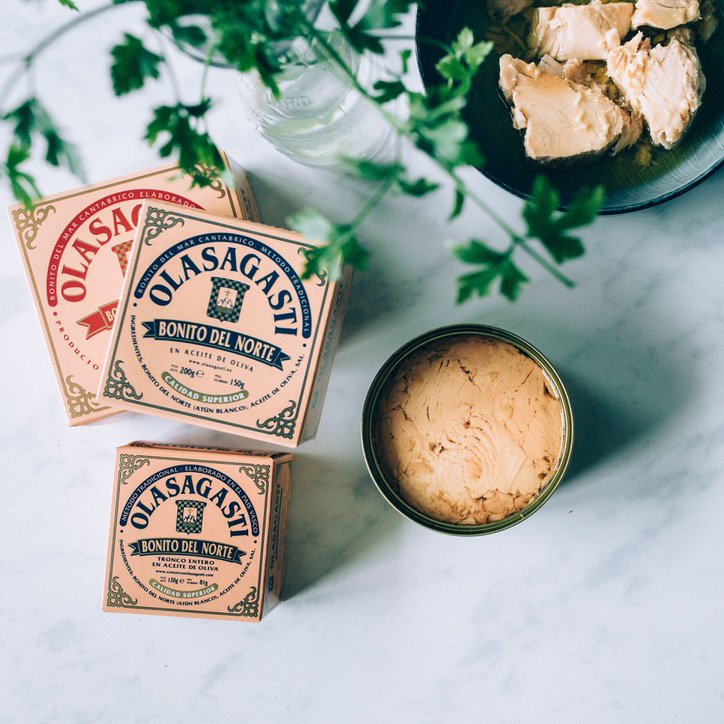 Conservas Olasagasti - Wholesale Tinned Fish - Bonito del Norte - Steak in Pickled Sauce - 120 gr1