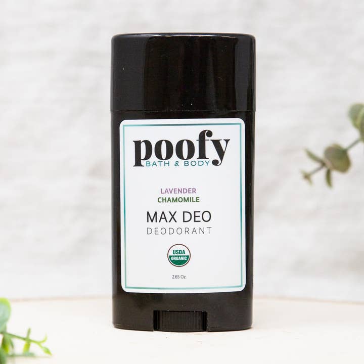 Max Deo Lavendel Kamille Deodorant Biologisch voor wholesale door Poofy Organics