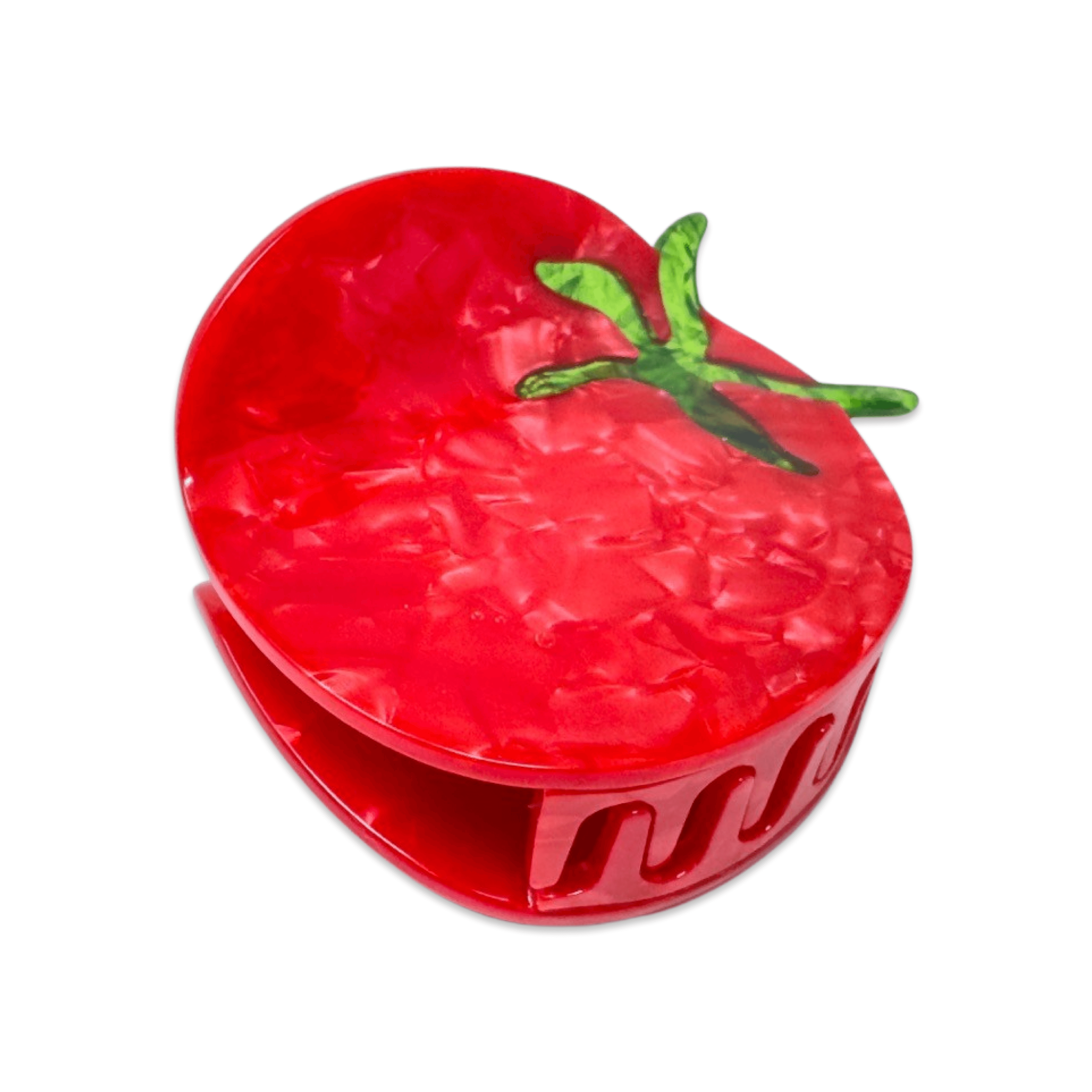 Jenny Lemons - Wholesale Hair Clip - Women's - Midi Tomato Hair Claw Clip4