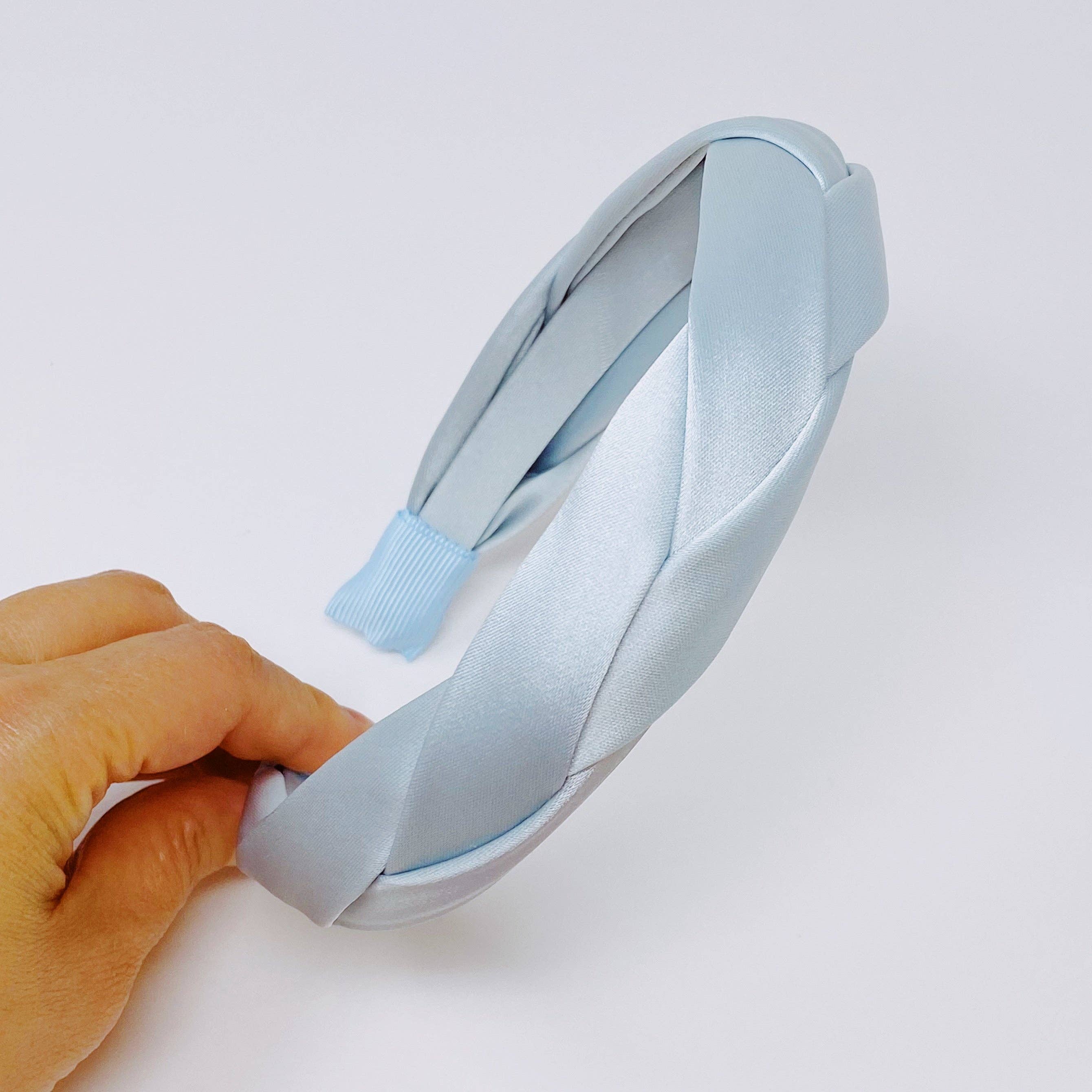 Ellison+Young - Venta al por mayor Cinta para el pelo - Mujer - Diadema trenzada de seda satinada13