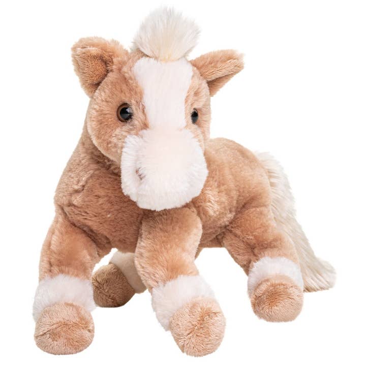 Uni Toys - Wholesale Stuffed/Plush Toy - Kids & Baby - Horse, lying down (light brown) - super soft - cuddle/plush1
