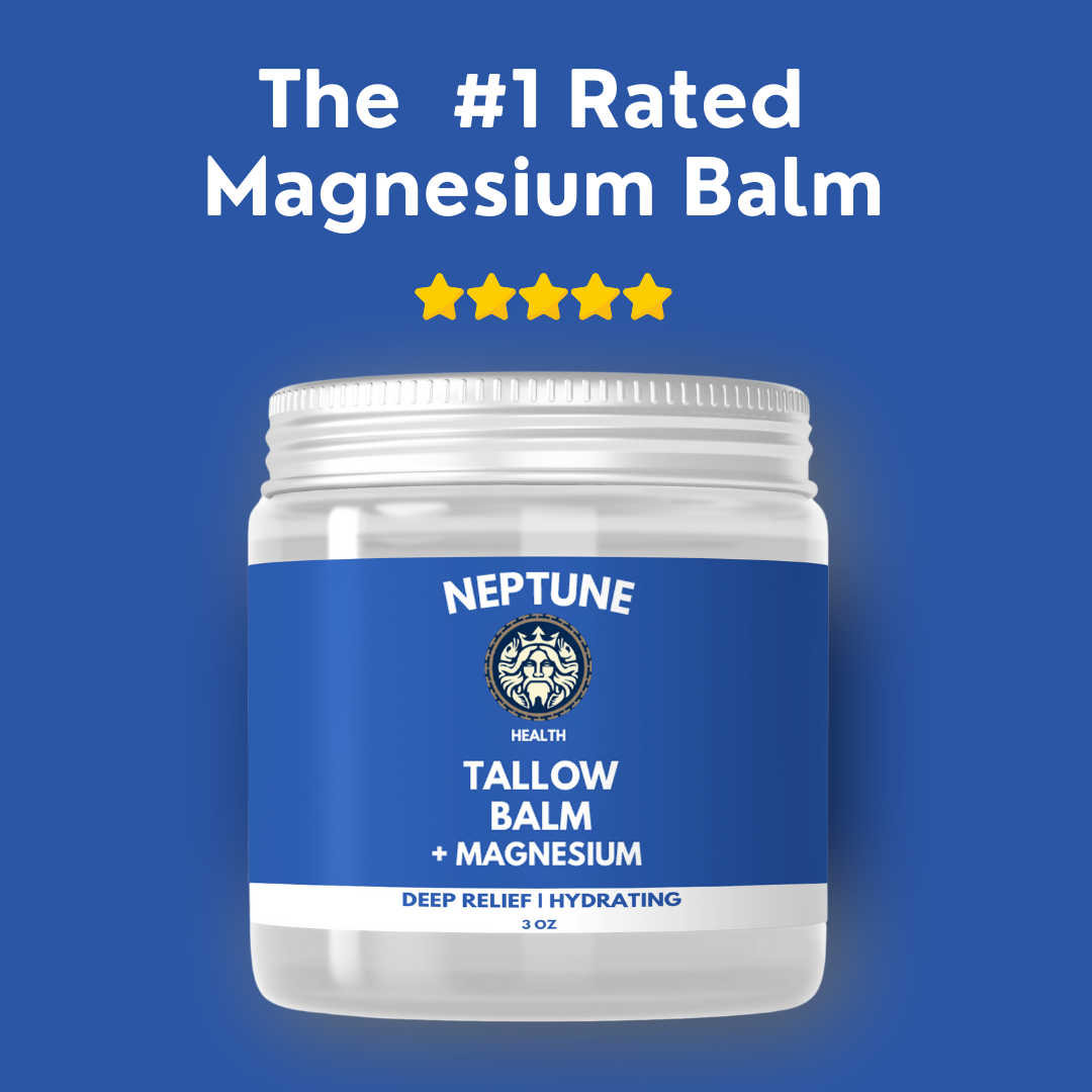 Neptune Health - Wholesale Healing Salve/Balm/Cream - Dead Sea Magnesium Tallow & Honey Balm5