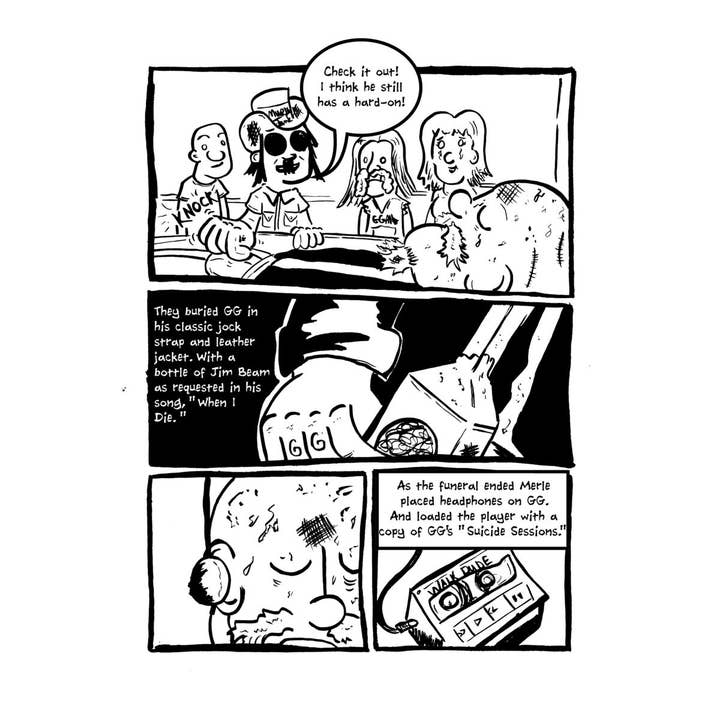 Microcosm Publishing & Distribution – Großhandel Biografie und Memoiren – Rock and Roll Terrorist: Das grafische Leben von GG Allin5