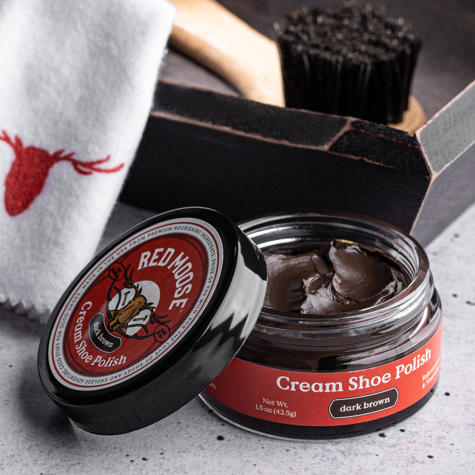 Red Moose - Wholesale Shoe Polish - Cream Shoe Polish5