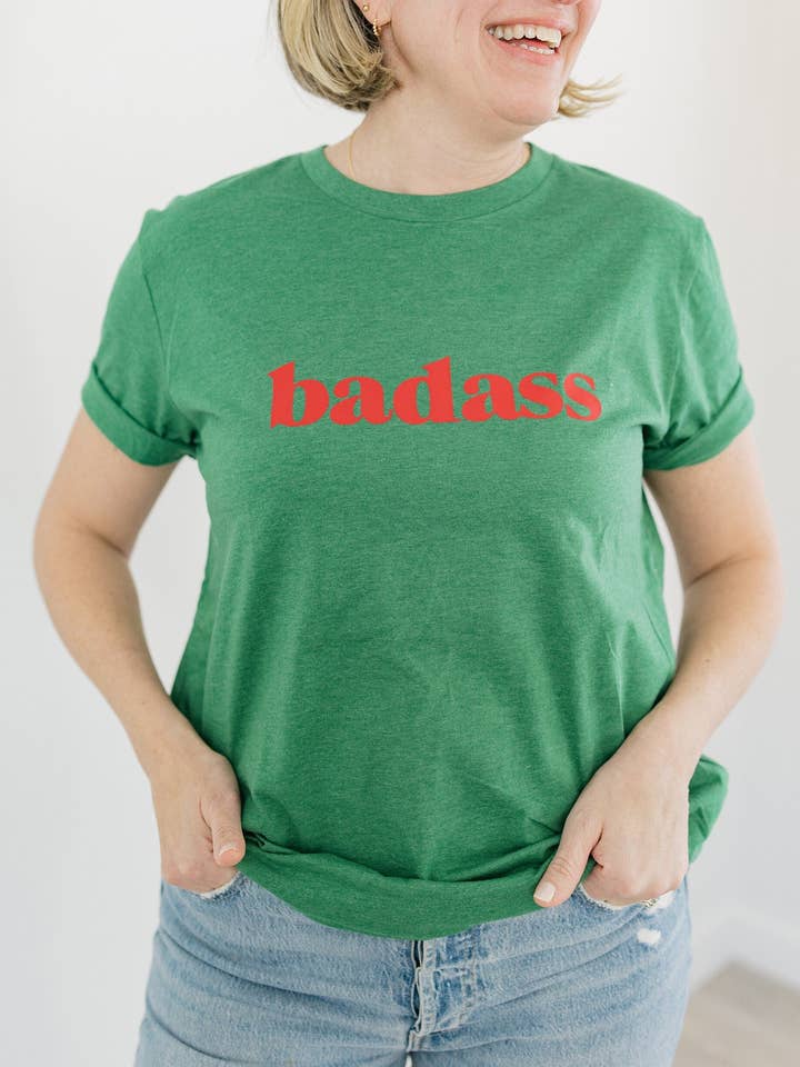 HOPE & JOY - Wholesale Screen Printed T-Shirt - Women's - Badass T-Shirt Graphic Tee - Holiday Apparel
