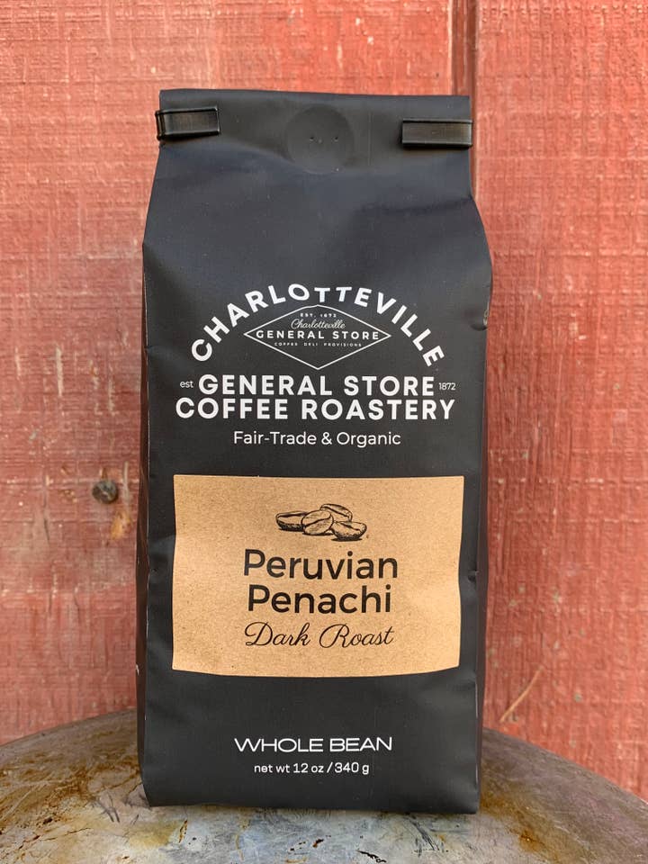 Peruvian Penachi Dark Roast for wholesale by Charlotteville General Store Coffee Roastery