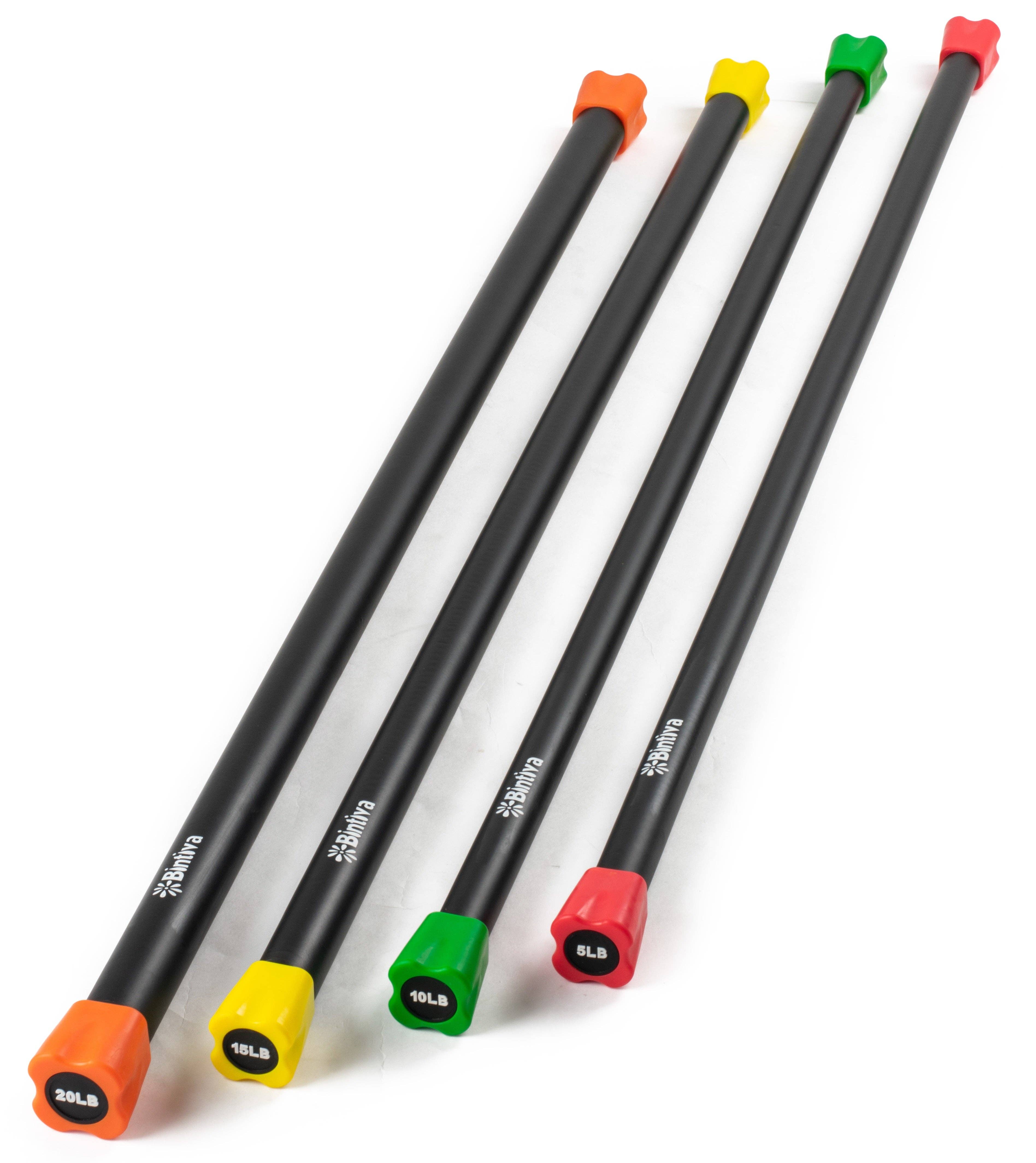 Bintiva – wholesale Fitness equipment – Bintiva Body Bar - Weighted Workout Bar4