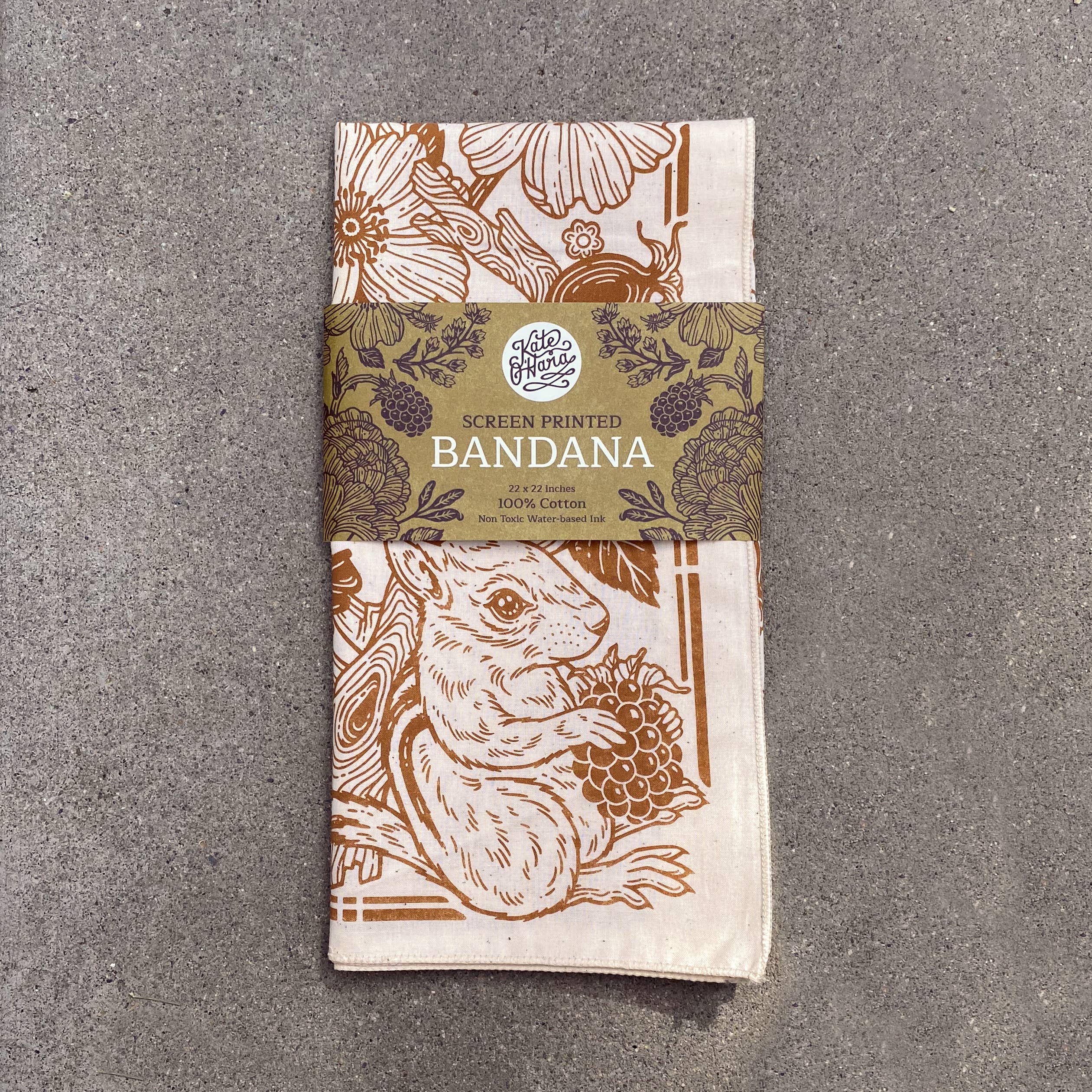 Kate O'Hara - Wholesale Bandana - Women's - Thicket Bandana – Russet2