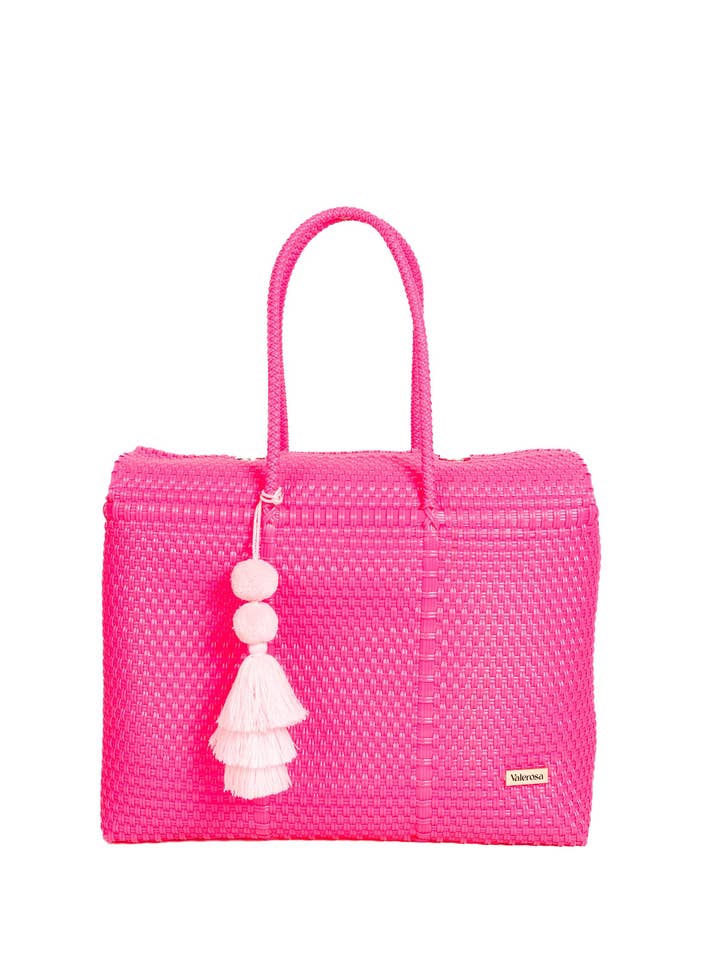 Duffle de nuit rose Mexique pour la vente par Valerosa