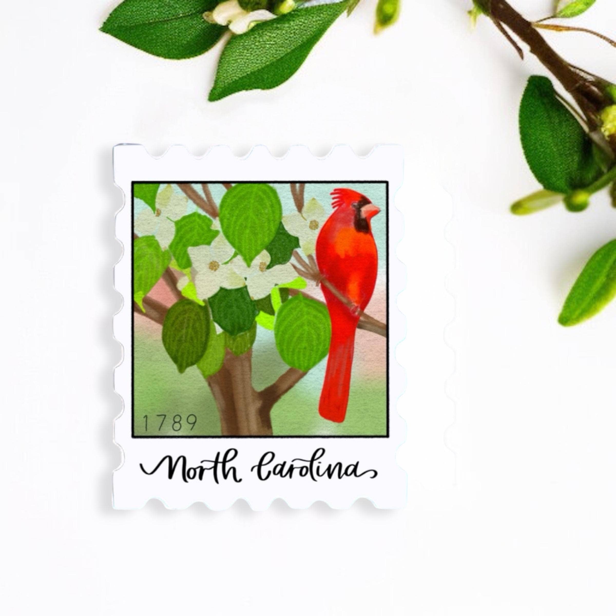 Positively North Carolina - Wholesale Sticker - North Carolina Travel & Souvenir Sticker Set1