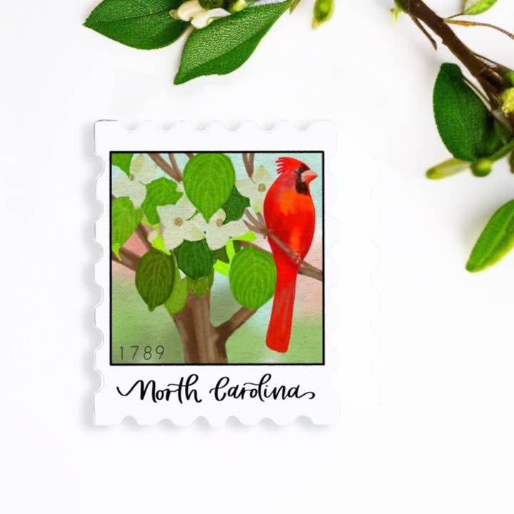 Positively North Carolina - Wholesale Sticker - North Carolina Travel & Souvenir Sticker Set1