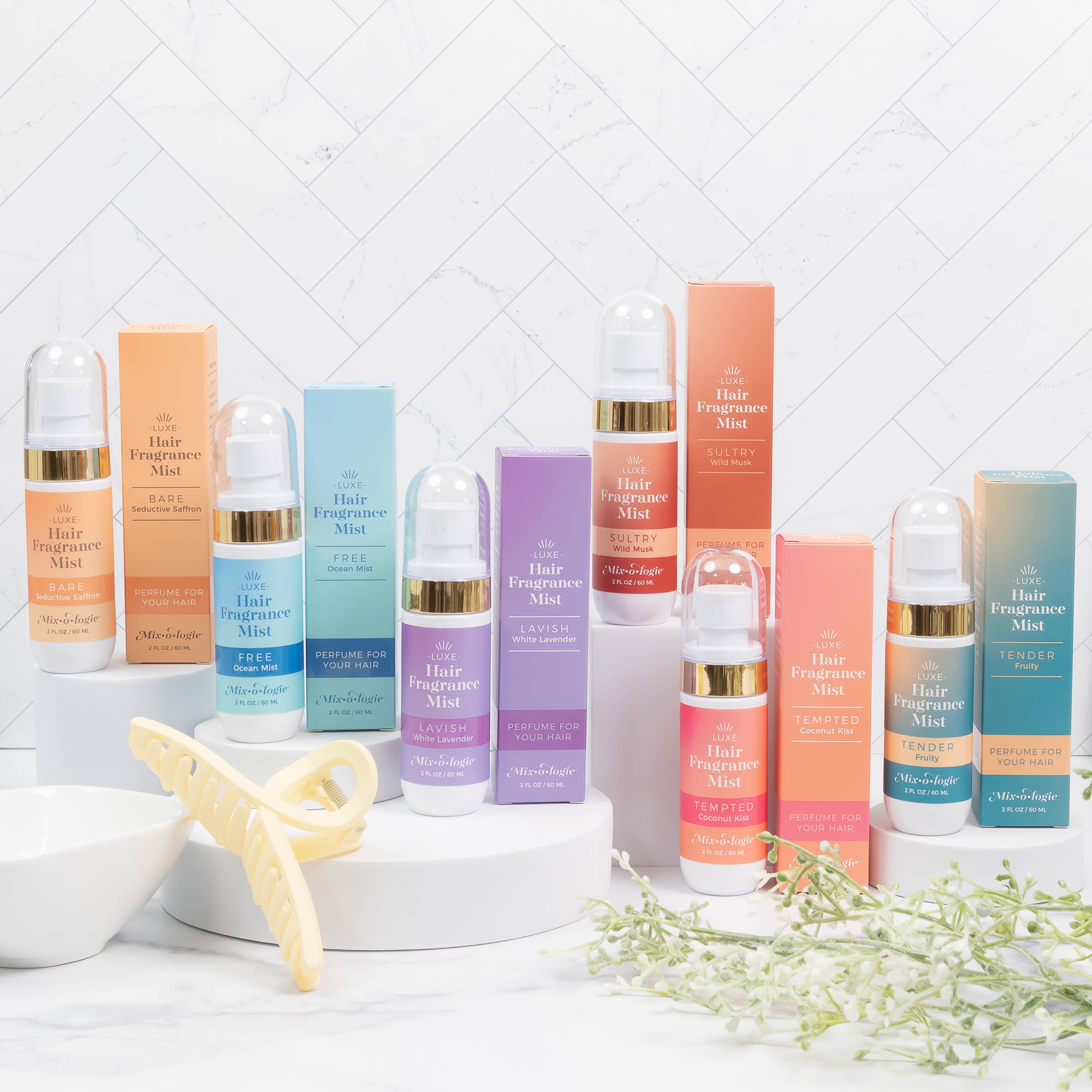 Mixologie - Wholesale Hair Spray - Tender (fruity) Hair Fragrance Mist (60 mL) Hair Perfume4