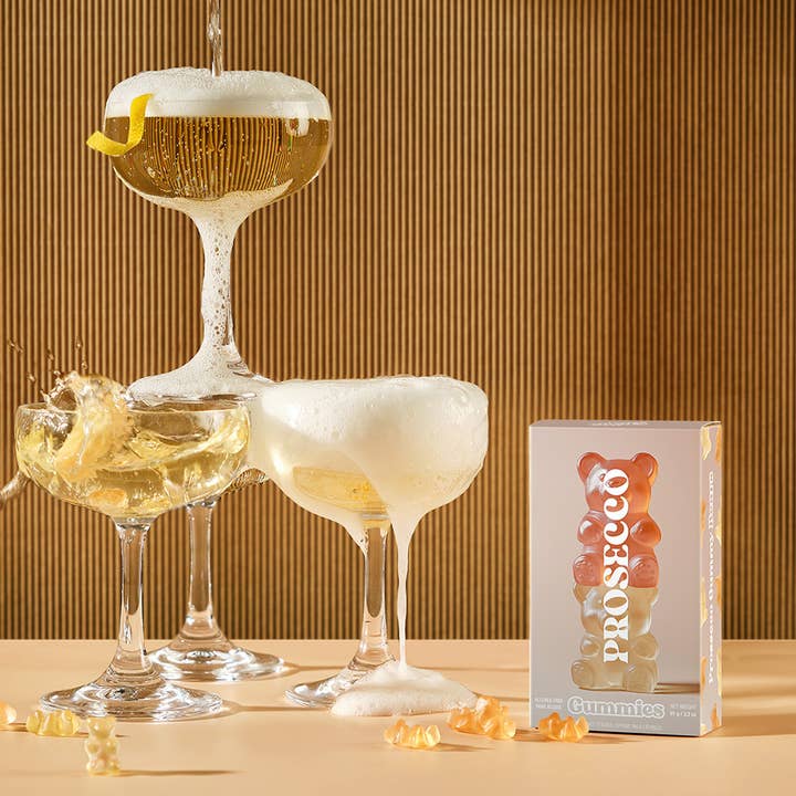 Vesper Bites – wholesale Gummy – Prosecco Bear Gummies, Chewy Candies, Alcohol-Free4