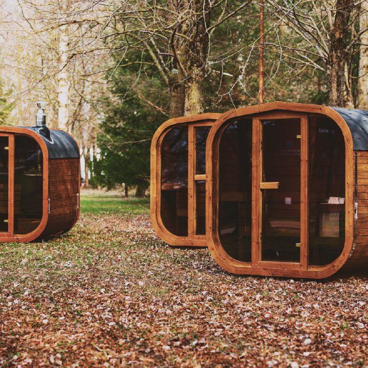 Patio Elegance - Wholesale Outdoor Ornament/Decor - Patio Elegance Outdoor Sauna MW12 ThermoWood for Your Perfect Backyard Retreat3