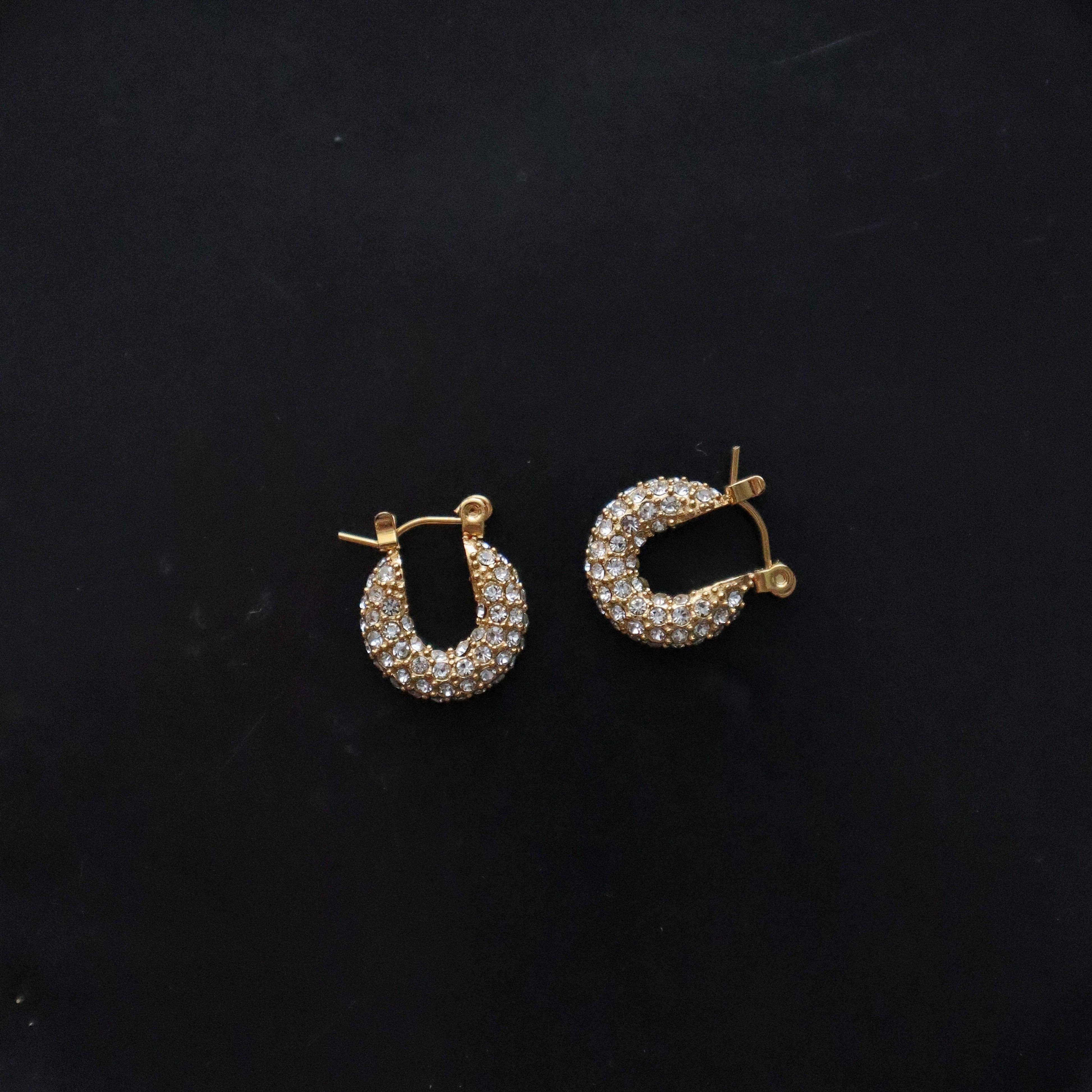 JESSA Jewelry - Vente Créoles - Cerceaux Aria Pave3