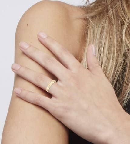 Zahav Jewelry - Wholesale Band/Stacked Ring - 10kt Solid Gold | Stacking Ring | Dainty Ring | 10k Solid Gold Ring | Fashion Rings | Trendy Ring | Ring Size 72