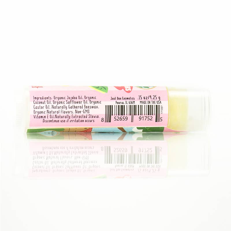 Just Bee – wholesale Lip Balm – Sweet Cheeks Cherry - Lappy Lips - Kids lip Balm3