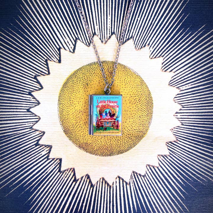 Marshall and Rose - Wholesale Locket necklace - Book Locket Little House on the Prairie2