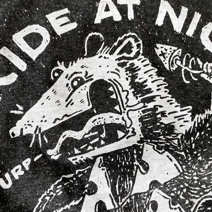 Dowdy Studio - Wholesale Screen Printed T-Shirt - Unisex - We Ride at Night - Unisex tee2